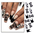 Halloween long nail Be Nice Nail Sticker