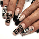 Halloween long nail Be Nice Nail Sticker
