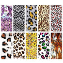 Leopard and Color luxury Nail Foil