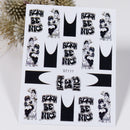 Halloween long nail Be Nice Nail Sticker