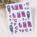 Painting Long Nail Karla Nail Sticker