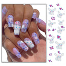 Painting Long Nail Yulin Dog Nail Sticker