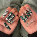 Halloween Long Nail Who better Nail Sticker