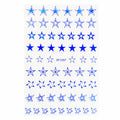 Star Colorful Lips 3D Nails Art Sticker
