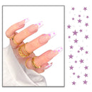 Painting Long Nail Star Nail Sticker