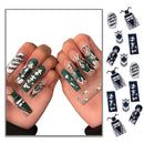 Halloween Long Nail Who better Nail Sticker