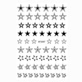 Star Colorful Lips 3D Nails Art Sticker