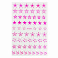 Star Colorful Lips 3D Nails Art Sticker