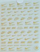Gold NK Lux Brand Nail Stickers