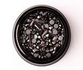 Mixed 3D Nail Art Decoration Rhinestones Black and Gold