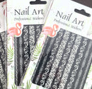 White 3D Nail Sticker Decoration Nail Art