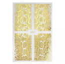 Gold Snake Nail Sticker Transfer Decals for Nail Art Decorations