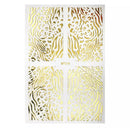 Mix Gold Leopard and Zebra Nail Sticker Art Decorations