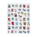 Colorful Art Picture Nail Sticker 3D Nails Art Sticker